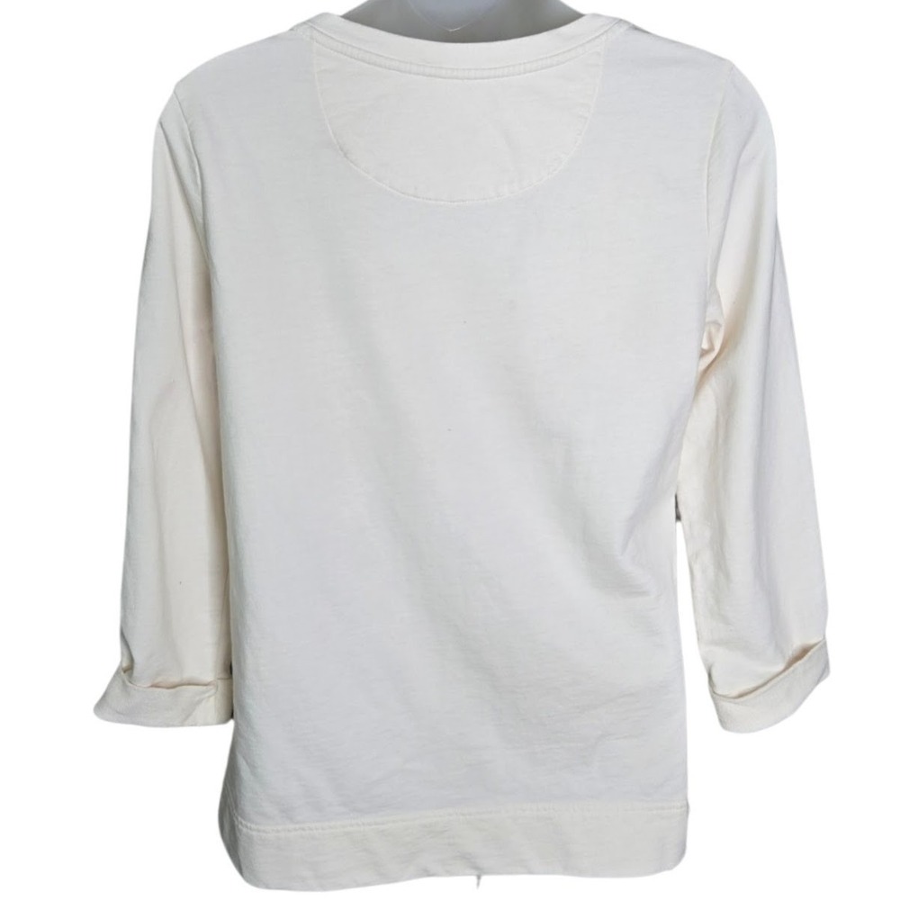 Lands End Womens Romantic Lace Top Size XS Cottagecore Coquette Feminine Soft - Picture 6 of 8